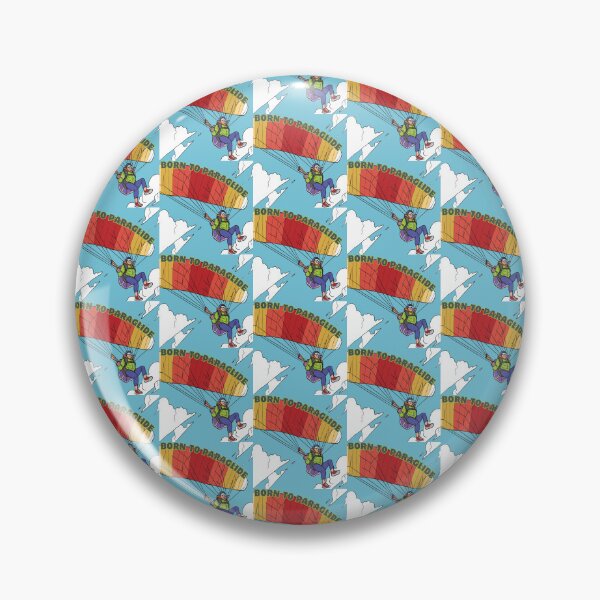 Item preview, Born to paraglide designed and sold by artwaves.