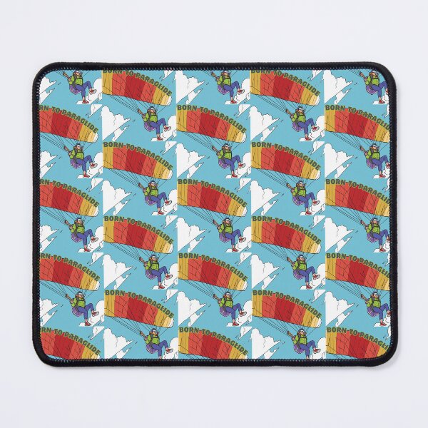 Item preview, Born to paraglide designed and sold by artwaves.
