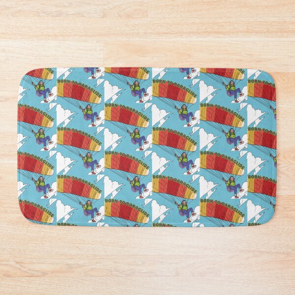 Item preview, Born to paraglide designed and sold by artwaves.