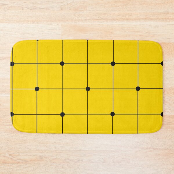 Item preview, Golden Yellow Geometric Abstract Pattern. designed and sold by ARichArts.