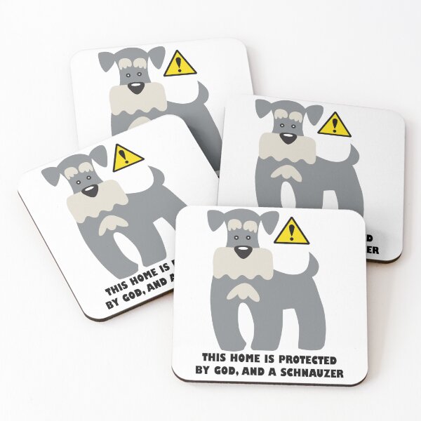 Item preview, Protected by God and a Schnauzer designed and sold by Petensity.