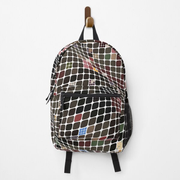 Item preview, Tight Dark Tiles in Waves designed and sold by Tactux - Digital Artist.