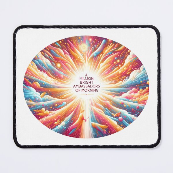 Item preview, Pink Floyd "Echoes" lyric t-shirt: A Million Bright Ambassadors of Morning designed and sold by Jason Haap.