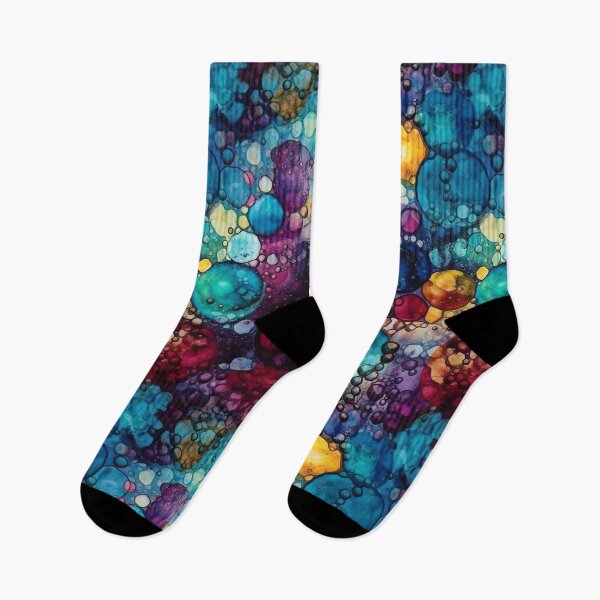 Item preview, Alcohol Ink Style Colourful Abstract Pattern designed and sold by pinkal.