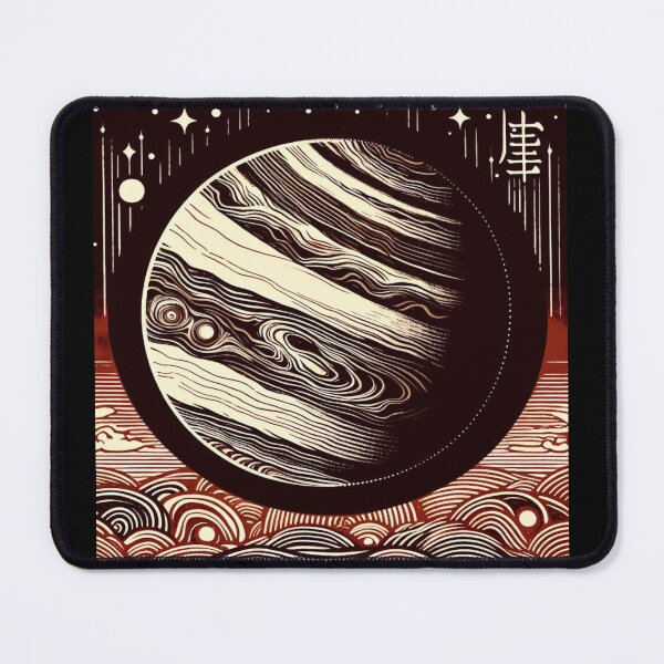 Item preview, SF Jupiter Woodcut 2 designed and sold by CrankyOldDude.