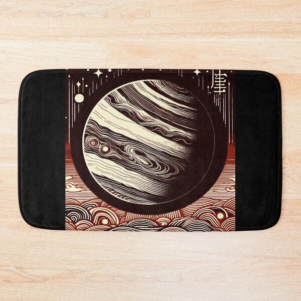 Item preview, SF Jupiter Woodcut 2 designed and sold by CrankyOldDude.