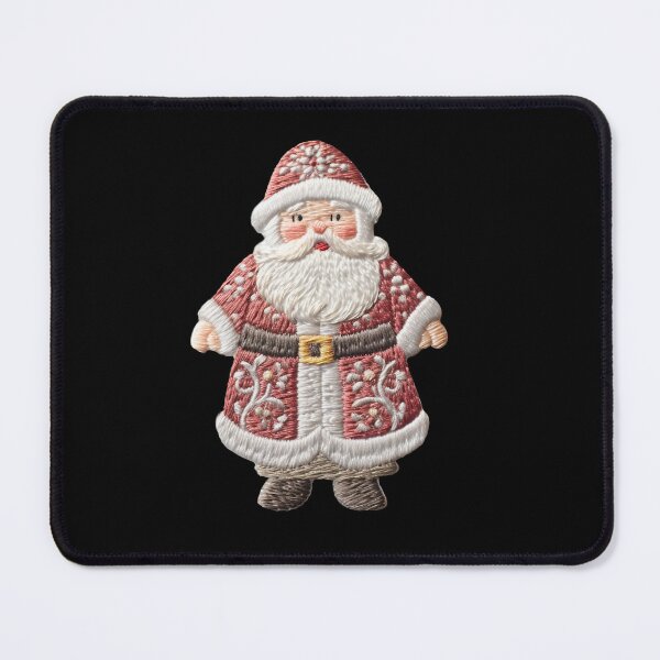 Item preview, Christmas Designs - Colorful Santa Clauses - Embroidery Style designed and sold by Master-Print.