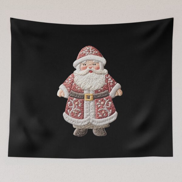 Item preview, Christmas Designs - Colorful Santa Clauses -  Embroidery Style designed and sold by Master-Print.