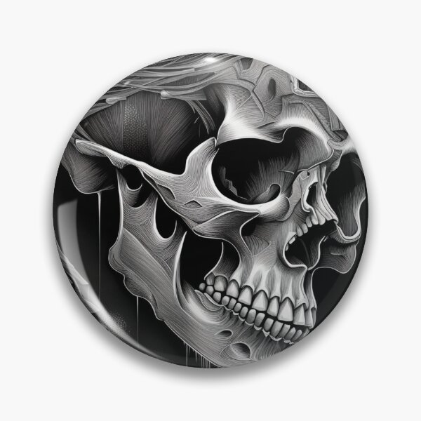 Item preview, Dripping Skull designed and sold by 3hornCreations.