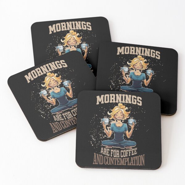 Item preview, MORNINGS ARE FOR COFFEE AND CONTEMPLATION designed and sold by justyna-s28.