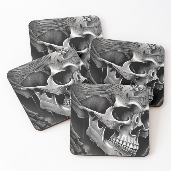 Item preview, Dripping Skull designed and sold by 3hornCreations.