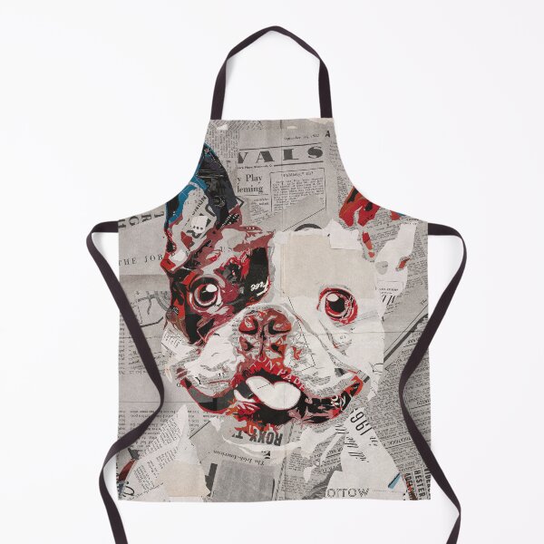 Item preview, french bulldog pet animal art collage #98 designed and sold by artomazo.
