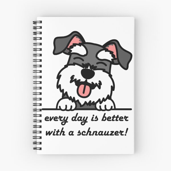 Artikelvorschau, Mit einem Schnauzer ist jeder Tag besser entworfen und verkauft von Petensity.