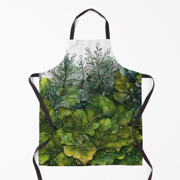 Item preview, Rainy autumn – part 4, i.e. watercolor leaves covered with raindrops. designed and sold by My-fake-places.