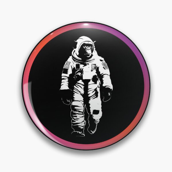 Item preview, Monkey astronaut designed and sold by Sarate2045.