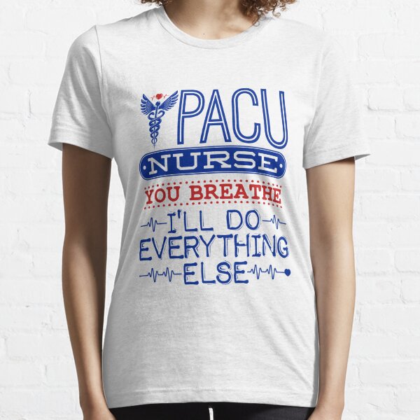 Certified PACU Nurse Accessoires PACU Nurse Badge T-Shirt