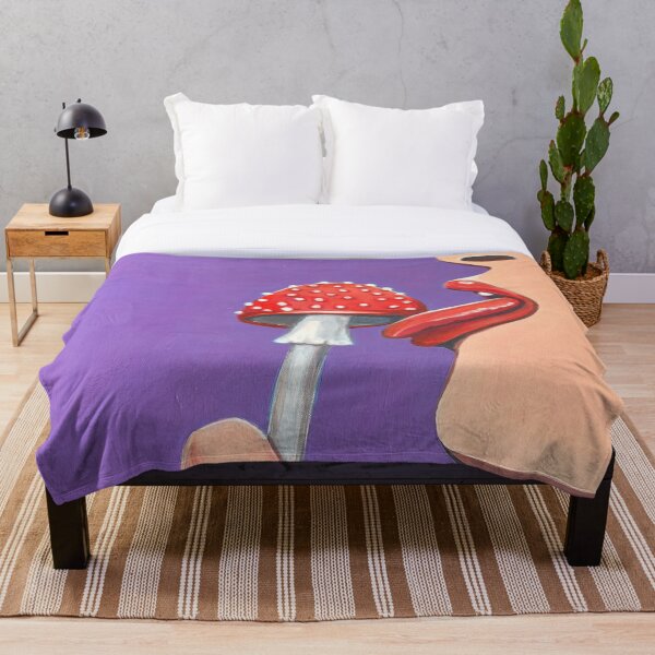Item preview, Mushroom eating pop art designed and sold by MontekkiArt.