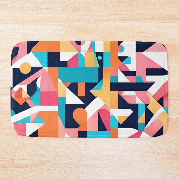 Item preview, Cubist Kawaii Pattern. designed and sold by ARichArts.