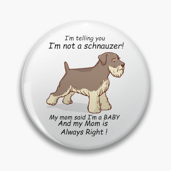 Item preview, Not a Shnauzer designed and sold by Petensity.
