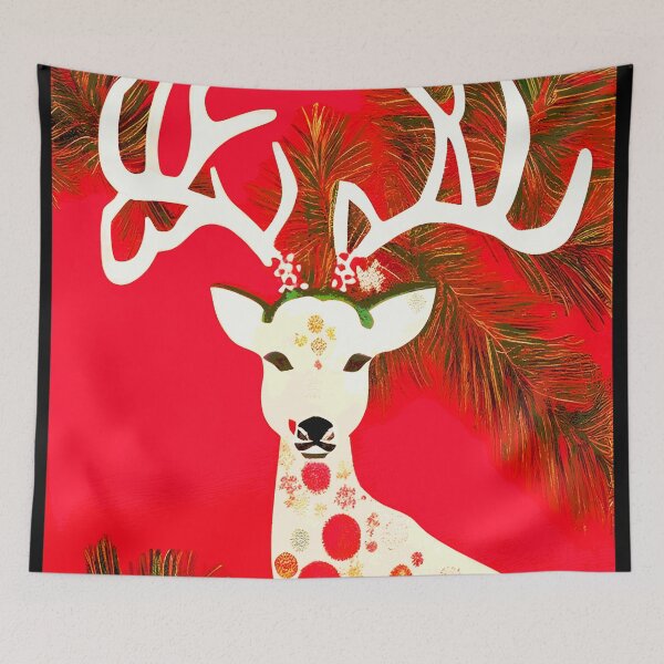 Item preview, Holiday Reindeer designed and sold by Jinx Davis.