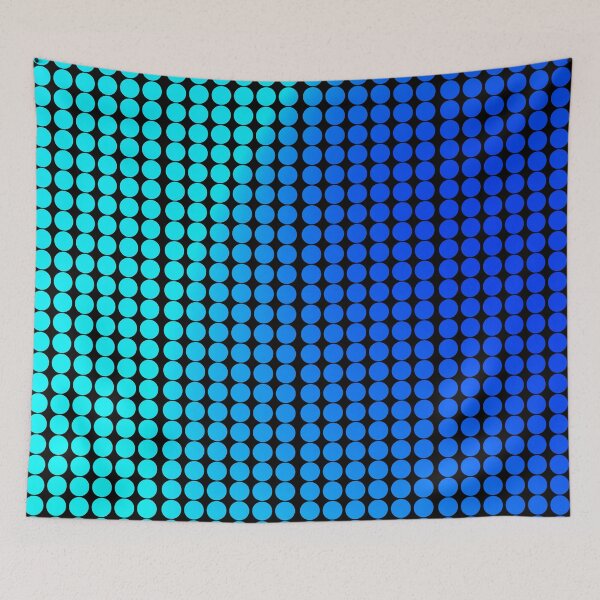 Artikelvorschau, Punkte färben Entwurf aquamarin, grün, blau entworfen und verkauft von NYWA-ART.