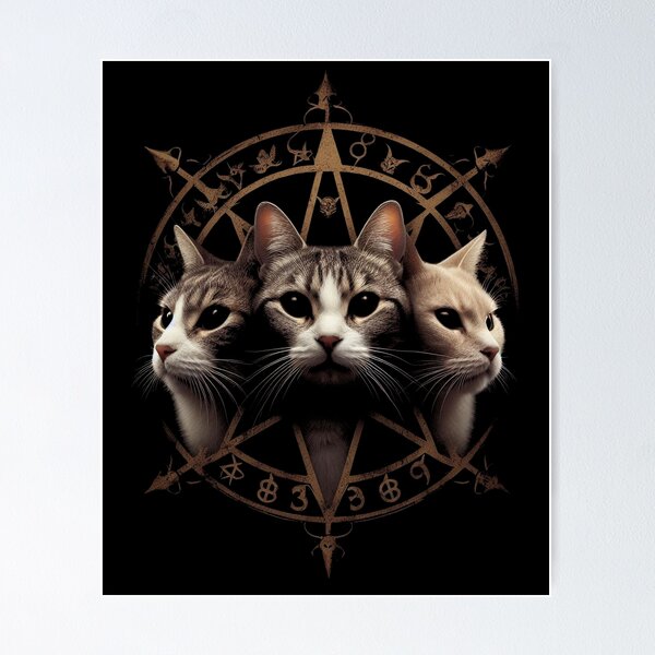 Item preview, Penta Dark Cats designed and sold by Big Catsby.