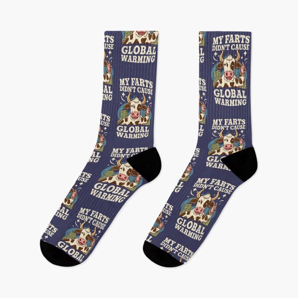 Item preview, COW "My Farts Didn't Cause Global Warming" designed and sold by FenwickDesign99.