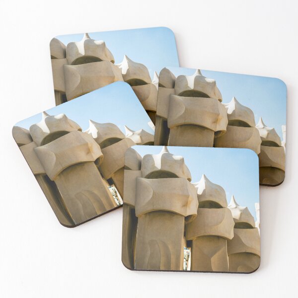 Item preview, Casa Mila, Barcelona, La Pedrera, Chimneys designed and sold by Paul Thompson Photography.