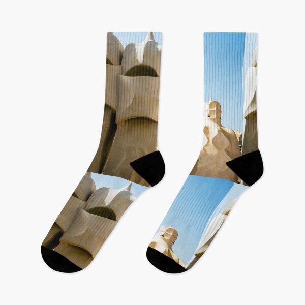Item preview, Casa Mila, Barcelona, La Pedrera, Chimneys designed and sold by Paul Thompson Photography.