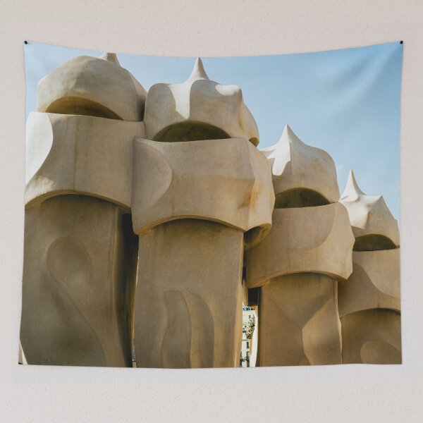 Item preview, Casa Mila, Barcelona, La Pedrera, Chimneys designed and sold by Paul Thompson Photography.