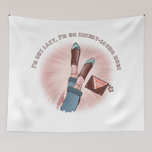 Item preview, I'm not lazy, I'm on energy-saving mode designed and sold by StudioARTHUR.