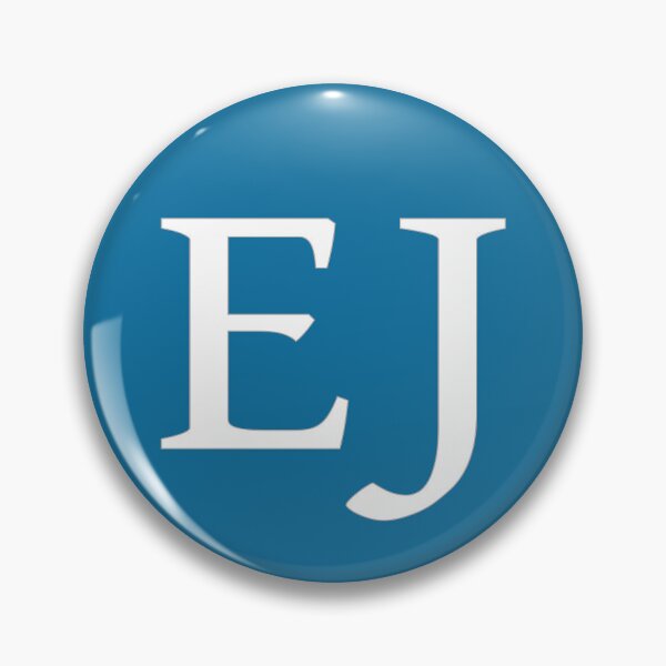 Item preview, EJ Initials Monogram Elegant White Letters designed and sold by Jeallan Designs.