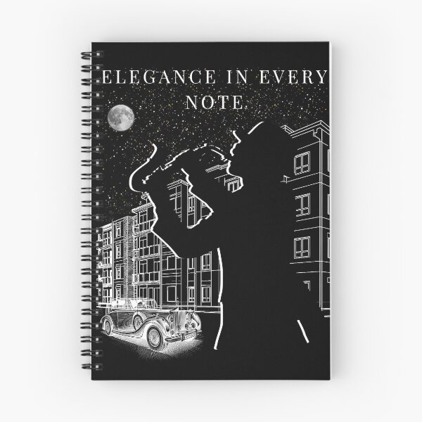 Item preview, Elegance in every note sax quote - Jazz saxophone retro design   designed and sold by wholigans.