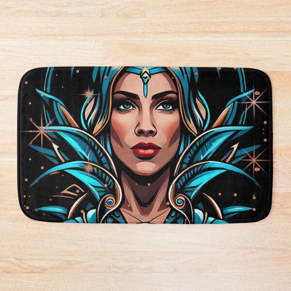 Item preview, Proud Nordic goddess with green eyes designed and sold by HarridanCreates.