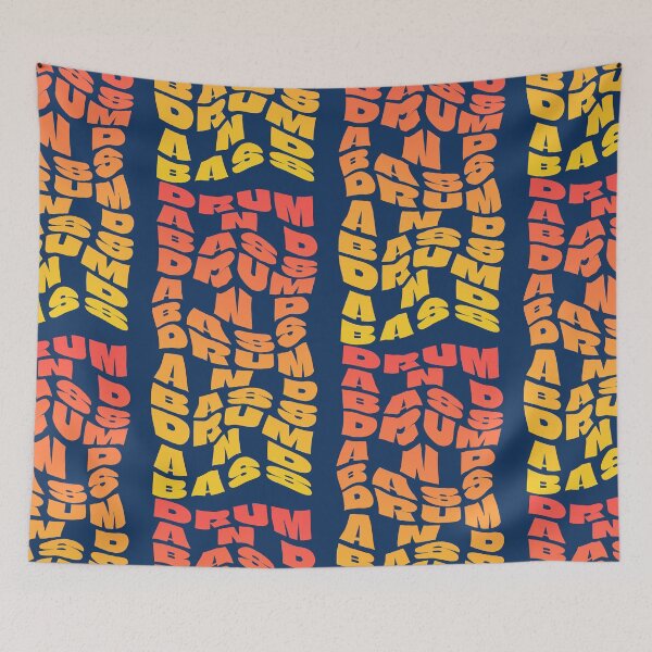 Item preview, drum and bass themed design designed and sold by ironpalette.