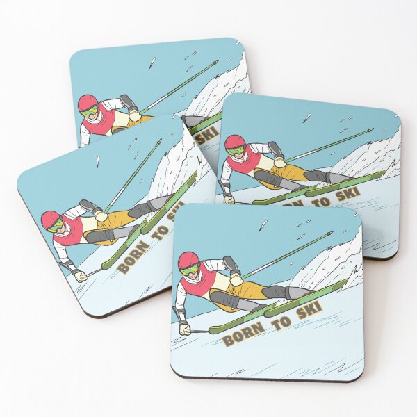 Item preview, Born to ski designed and sold by artwaves.
