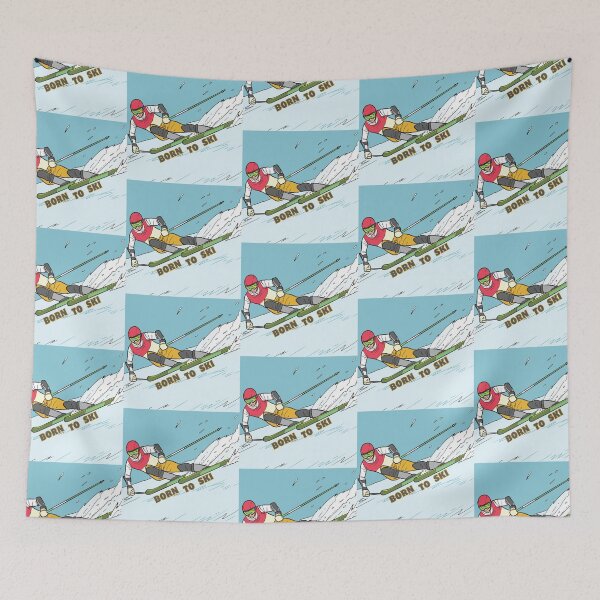 Item preview, Born to ski designed and sold by artwaves.