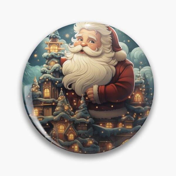 Item preview, Enchanted Yuletide: Santa's Magical Moment designed and sold by Yaksza.