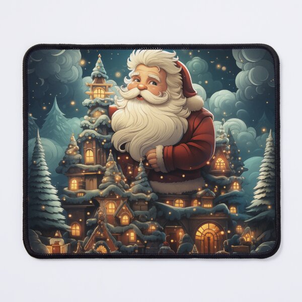 Item preview, Enchanted Yuletide: Santa's Magical Moment designed and sold by Yaksza.