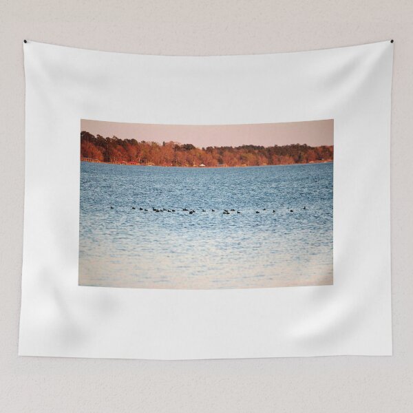 Item preview, American Coots Crossing Lake designed and sold by Cynthia48.