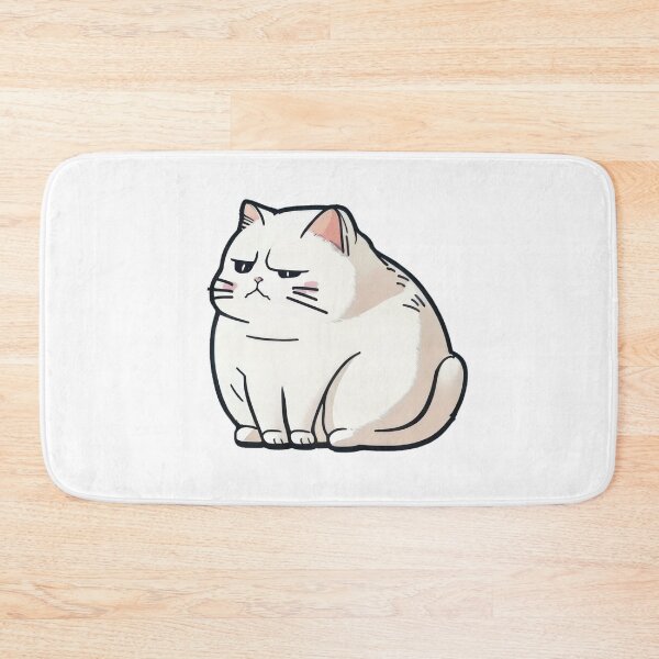 Item preview, Cat Sticker Animal Sticker Huggable Chubby Cat Stickers Galore designed and sold by MaewError.