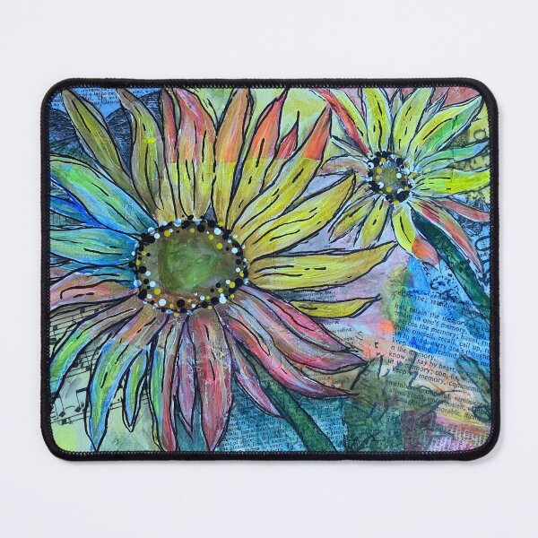 Item preview, Color Fractured Daisies designed and sold by Theresa Wheatley.