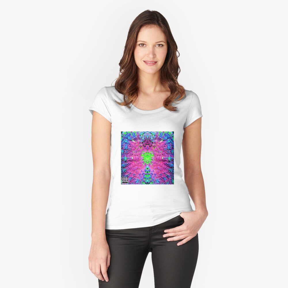 Item preview, Fitted Scoop T-Shirt designed and sold by teruyalab.