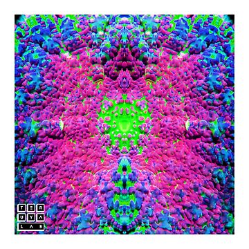 Artwork thumbnail, Mushroom Coral Pink Purple Reef Aquarium by teruyalab