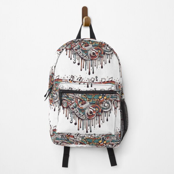 Item preview, Music Notes Pattern | Music Art D6 designed and sold by dudeism.