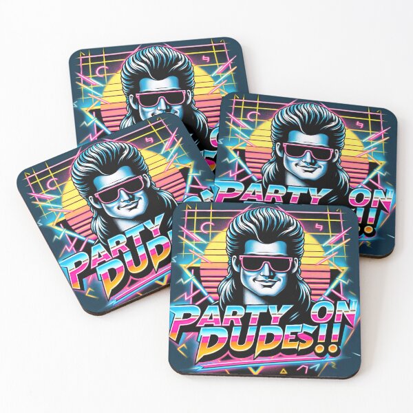 Item preview, 1980s - party on dudes designed and sold by 80s teeshirts.