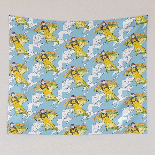 Item preview, Born to skydive designed and sold by artwaves.