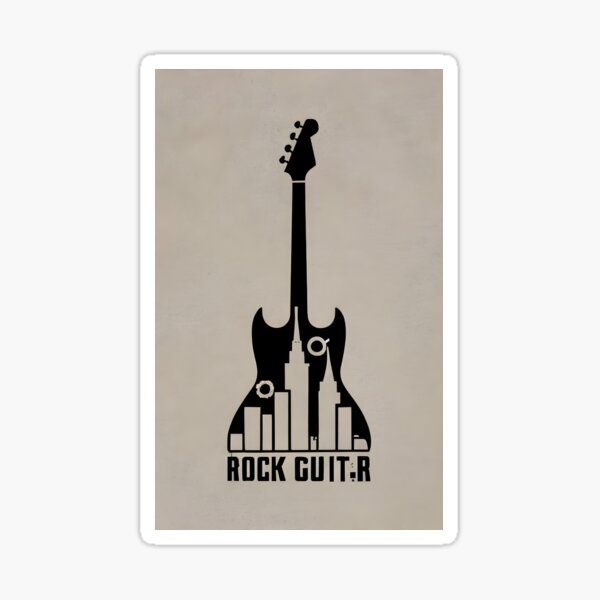 Artikel-Vorschau von Rockgitarre, designt und verkauft von 1081900shop.