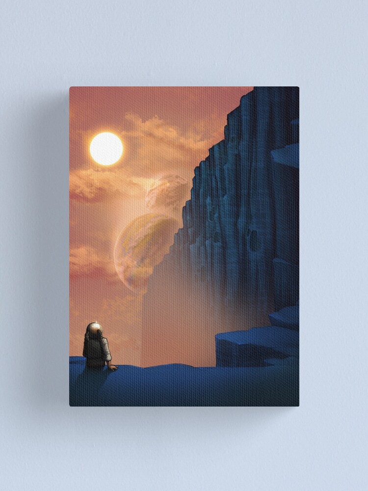 Alternate view of InterPlanetary Canvas Print