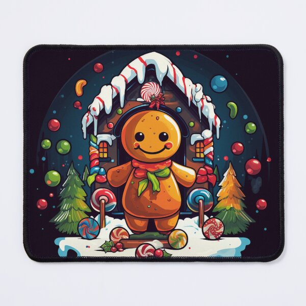 Item preview, Christmas Gingerbread Man Holiday Xmas Comic designed and sold by 0DarkArtz0.